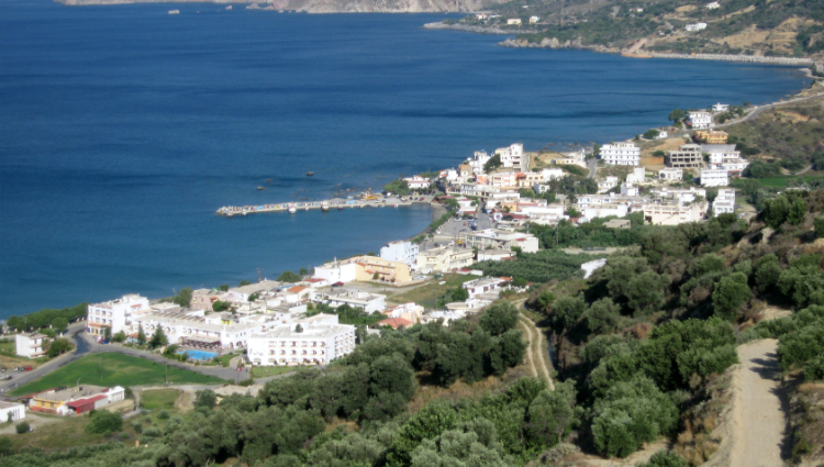 
the surrounding area of Plakias